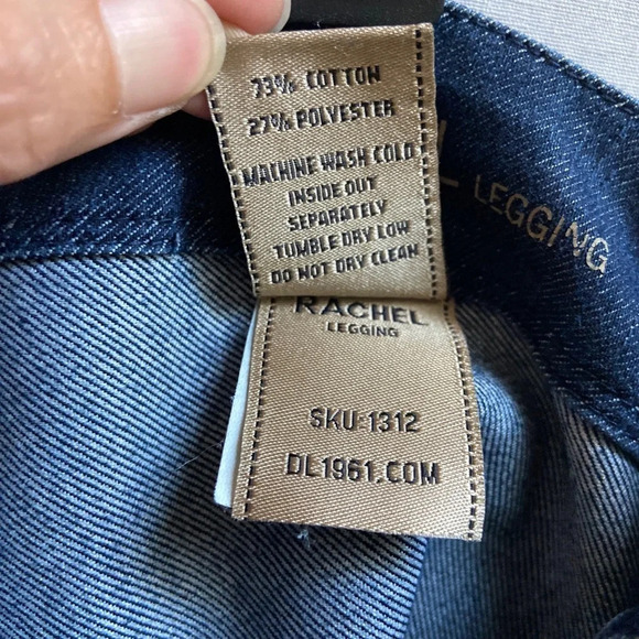 DL1961 Rachel Leggings Jeans 4Way Stretch Comfort Skinny Leg Sz 28 - Picture 8 of 11